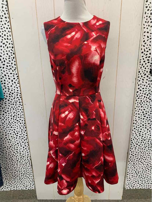 Eva Longoria Red Womens Size 8/10 Dress