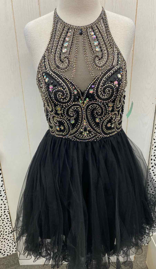 Black Womens Size 8 Gown/Evening Wear