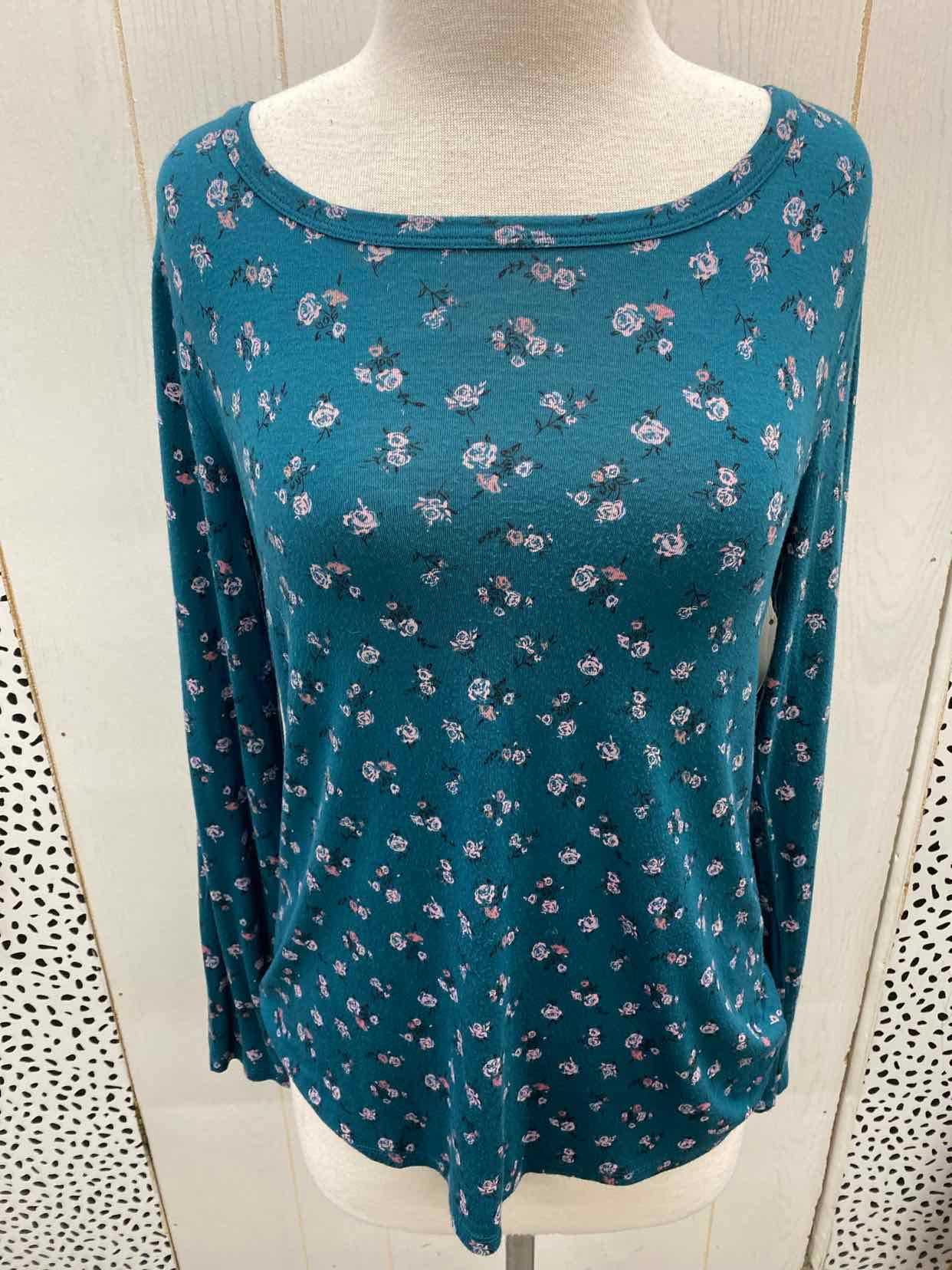 Maurices Teal Womens Size Small Shirt