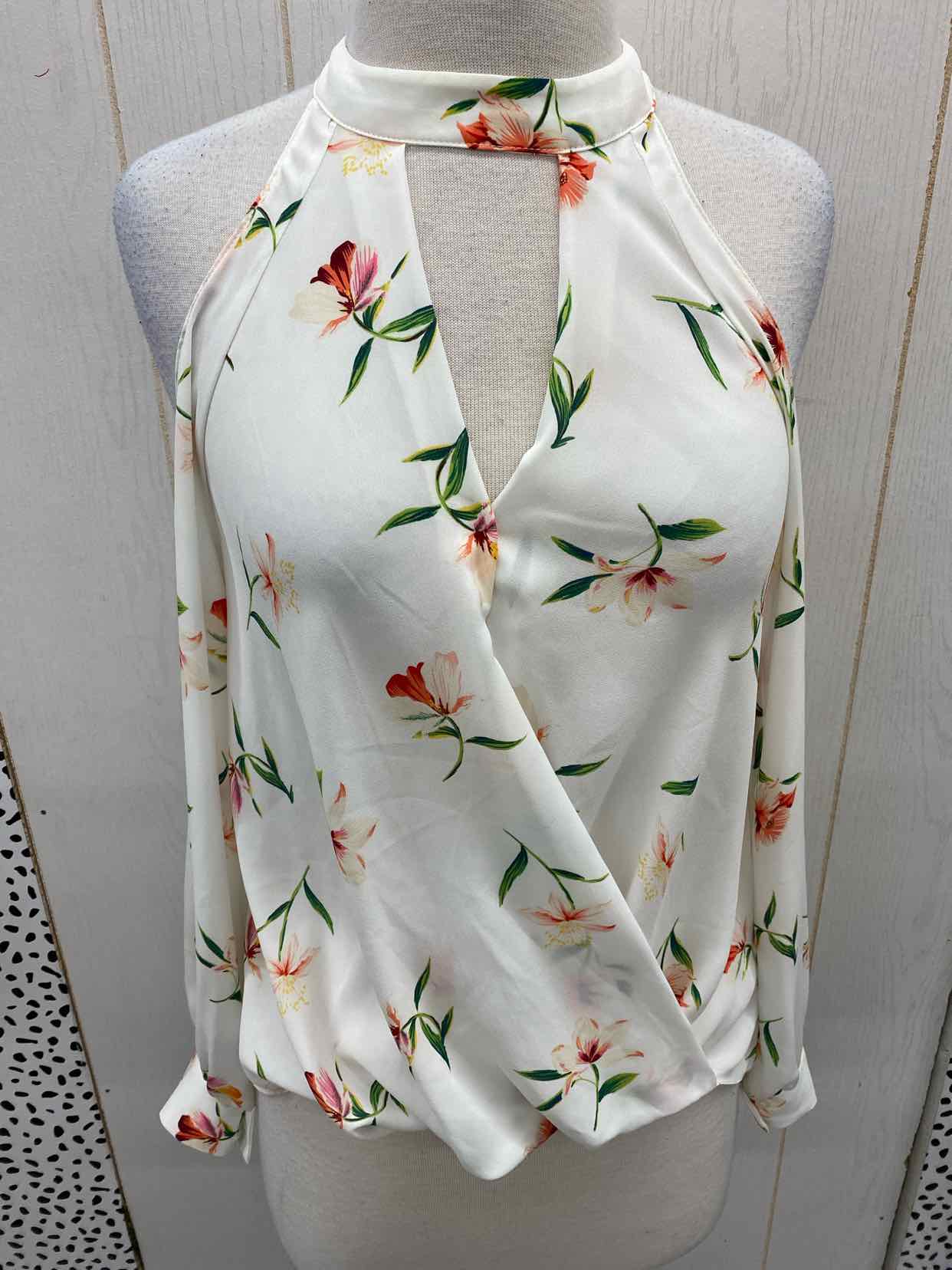 Lush White Womens Size XS Shirt