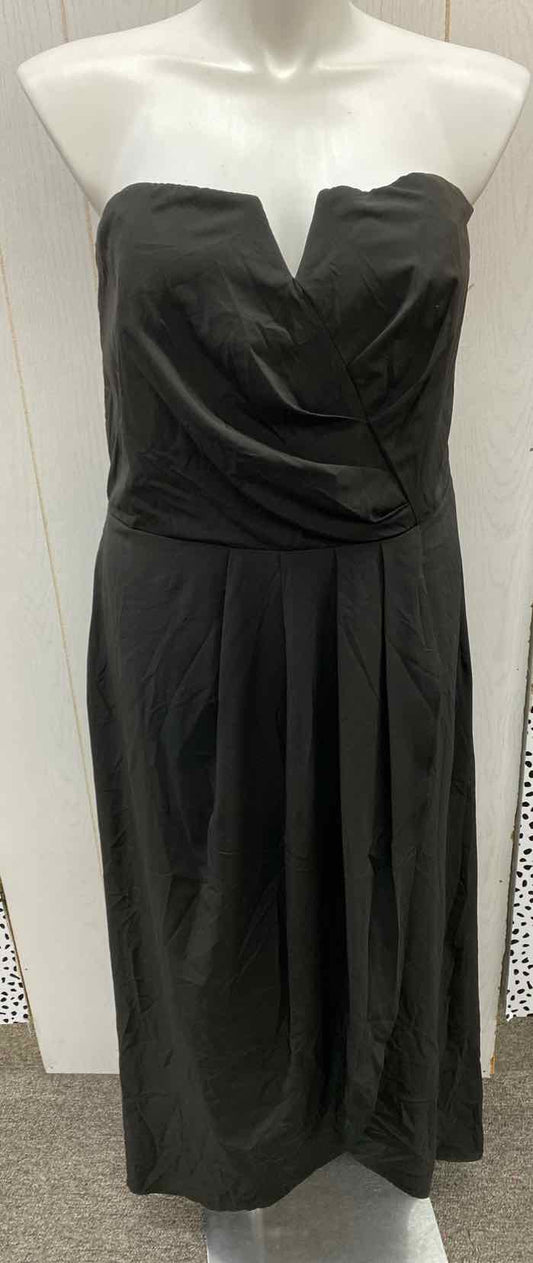 City Chic Black Womens Size 20 Dress