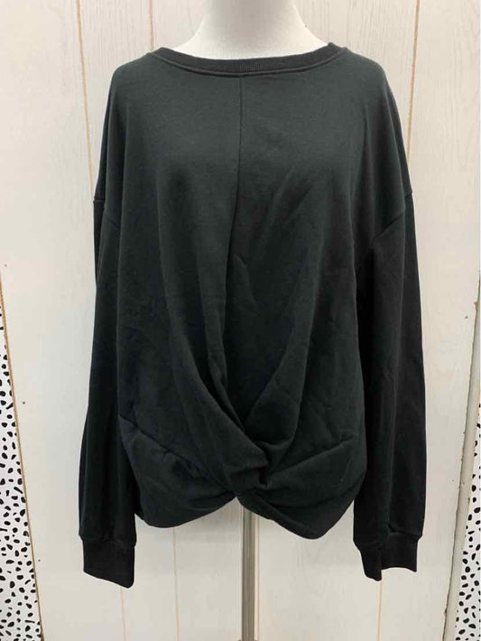 Lumiere Black Womens Size Small Sweatshirt