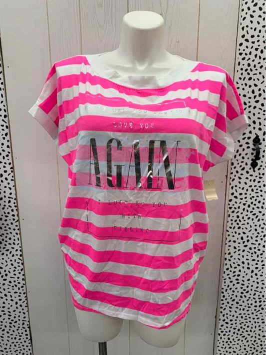 Pink Womens Size L Shirt