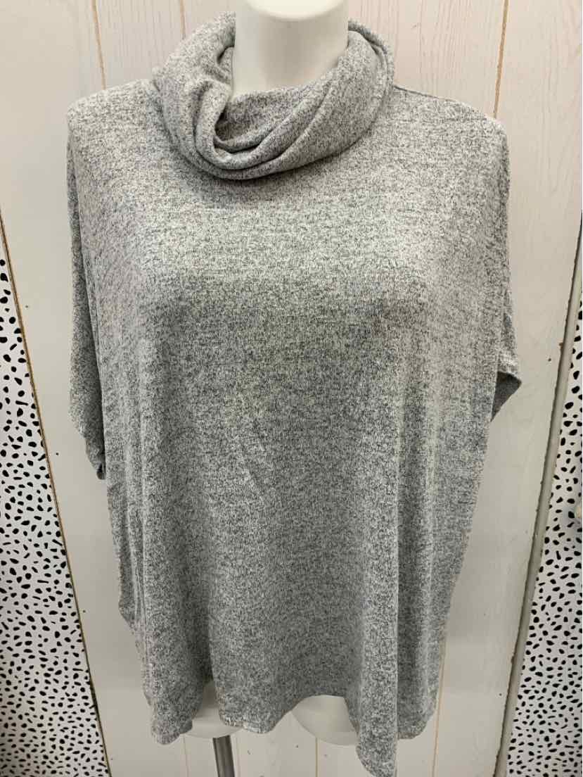 Christopher & Banks Gray Womens Size L/XL Shirt