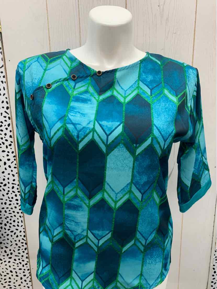 Blue Womens Size L Shirt