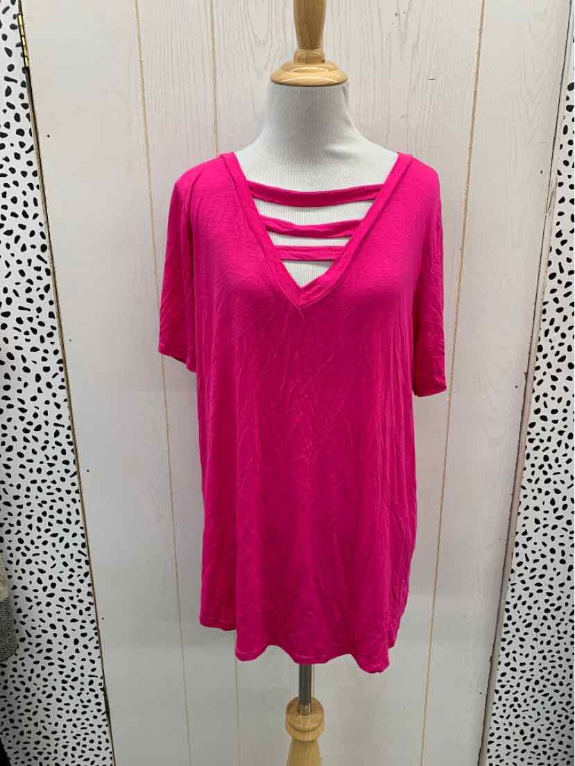 Bibi Pink Womens Size M Shirt