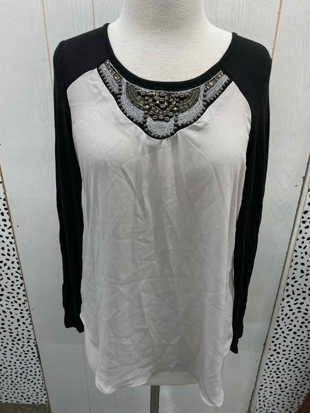 Studio Y Black Womens Size Small Shirt