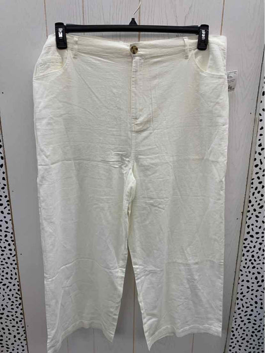 Adyson Parker White Womens Size 24 Pants