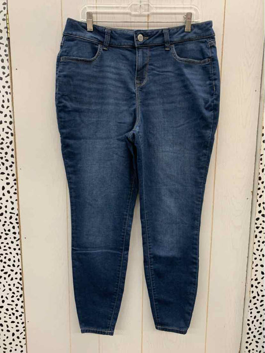 Maurices Blue Womens Size 12 Short Jeans