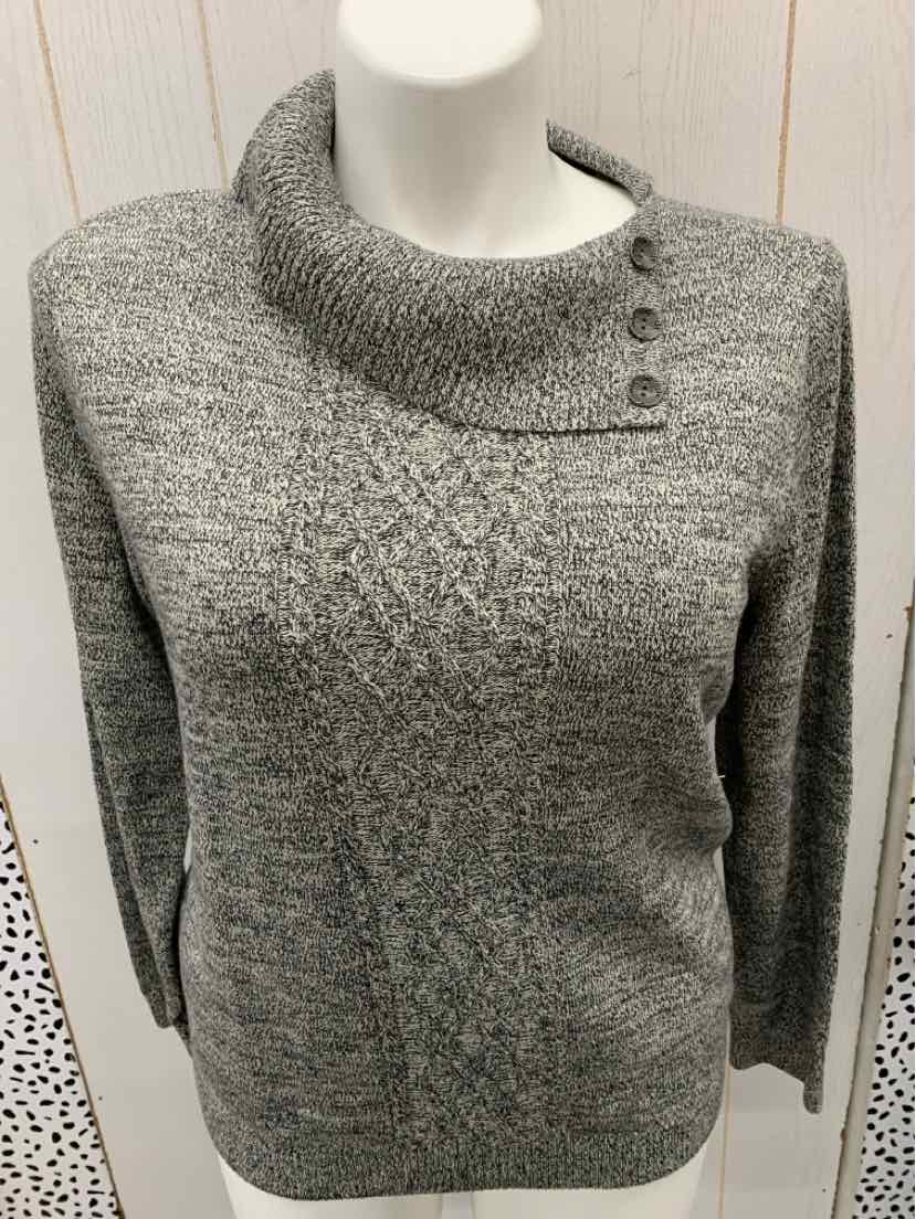 CJ Banks Gray Womens Size 16/18 Sweater