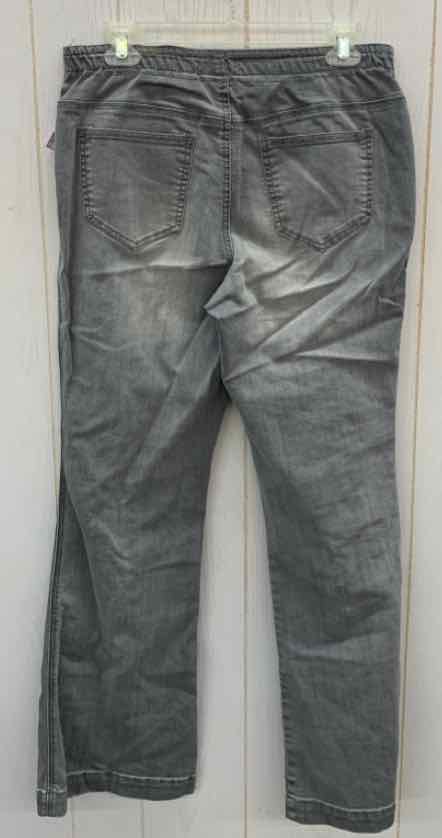 Chico's Gray Womens Size 10 Jeans