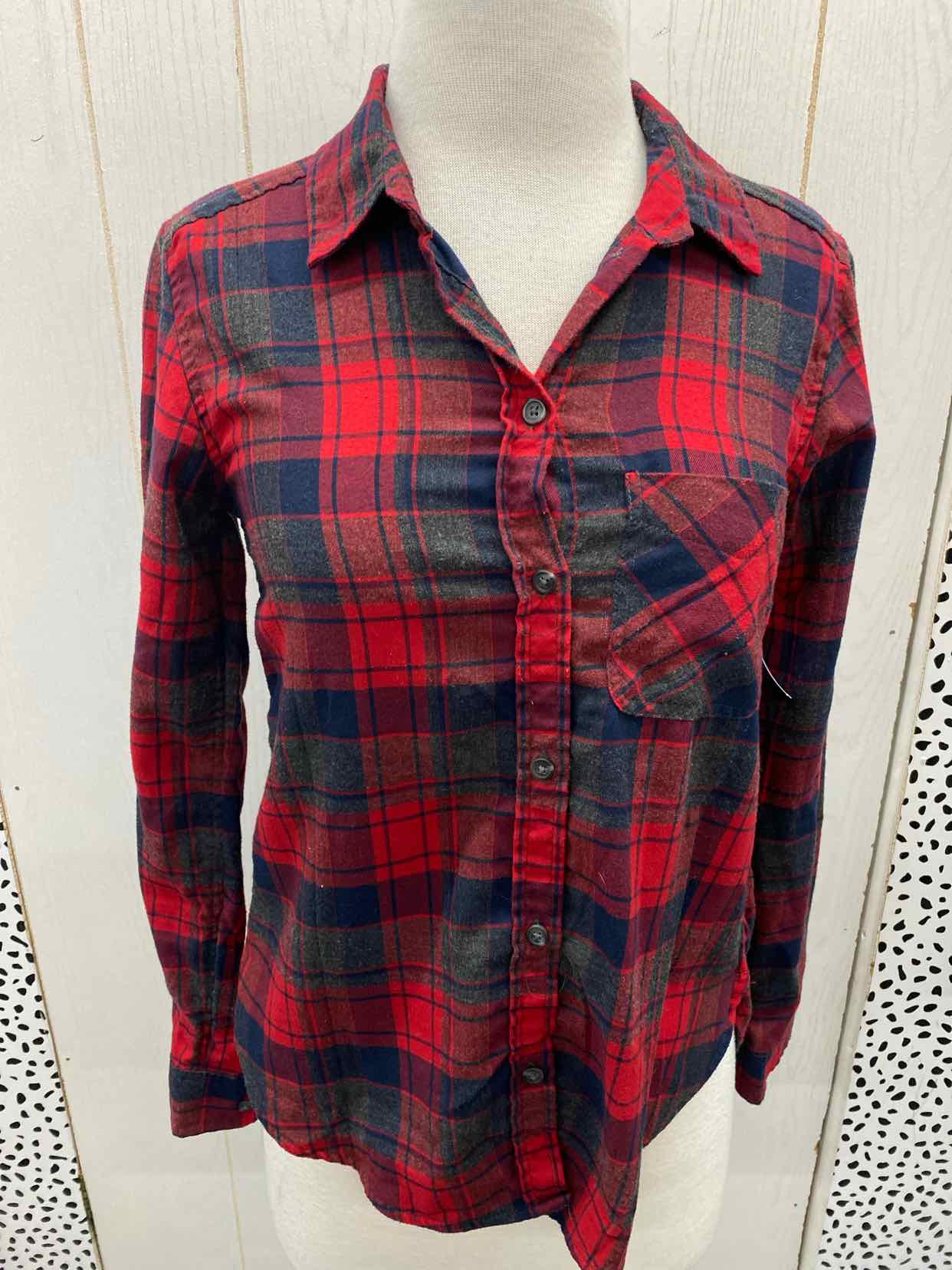 American Eagle Red Junior Size XS Shirt