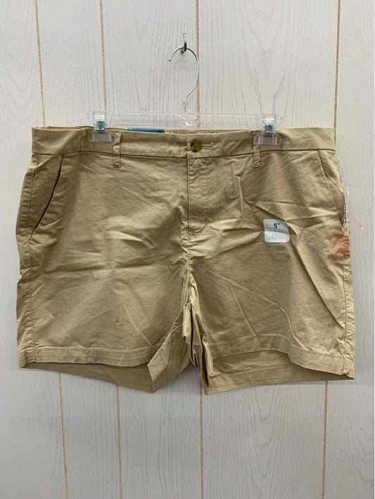 Old Navy Khaki Womens Size 16 Shorts