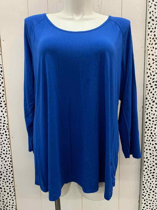 Cool Girl Blue Womens Size 2X Shirt