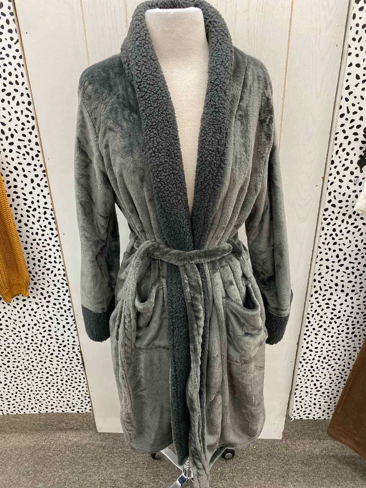 Kirkland Gray Womens Size S/M Robe