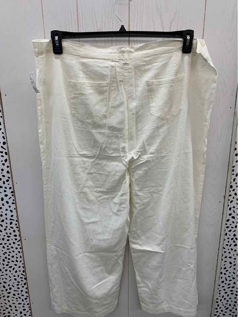 Adyson Parker White Womens Size 24 Pants