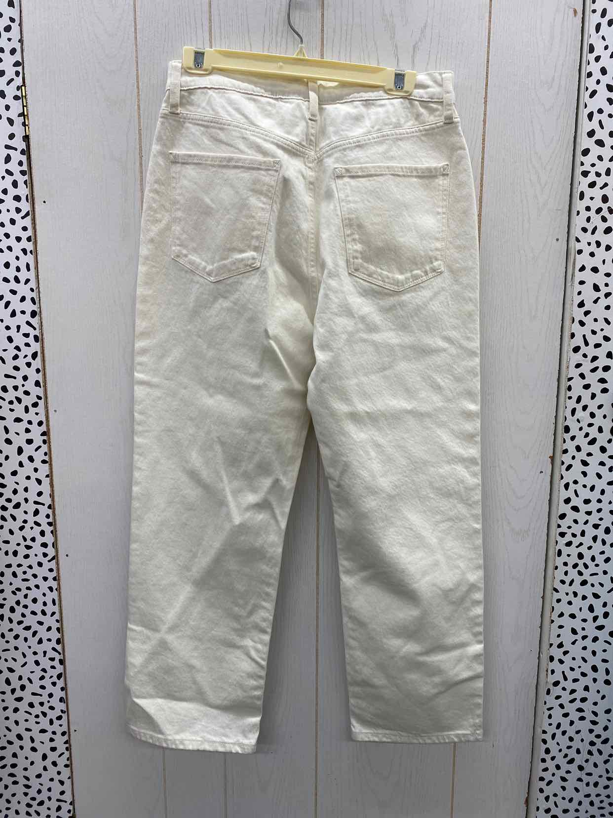 ANA Cream Womens Size 8 Jeans