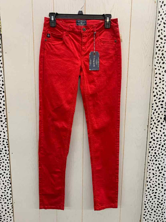 Red Womens Size 2 Pants