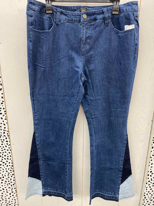 GILI Blue Womens Size 16P Jeans