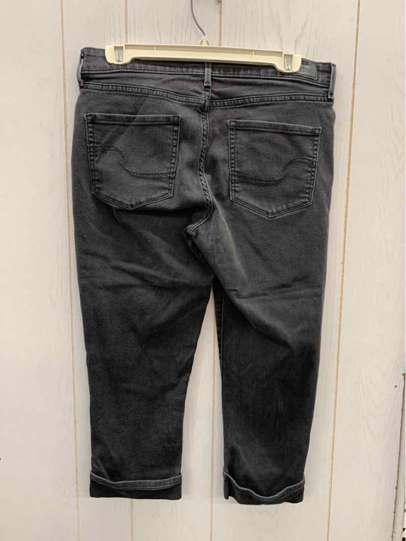 Levis Signature Gray Womens Size 12 Jeans