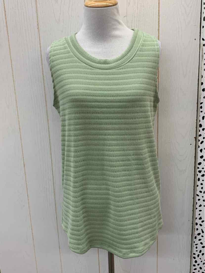 Staccato Green Womens Size Small Tank Top