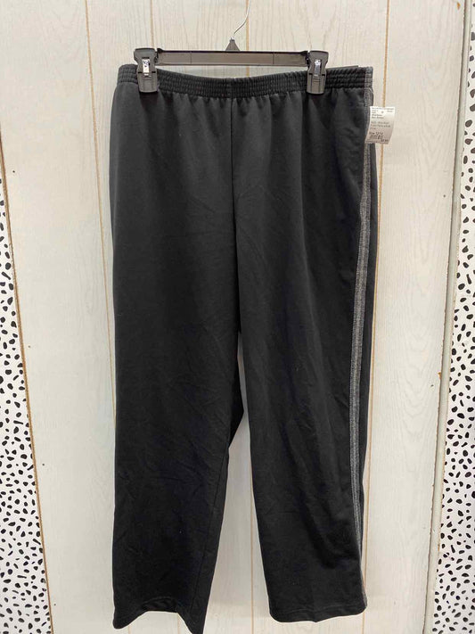 Alfred Dunner Black Womens Size 12/14 Pants