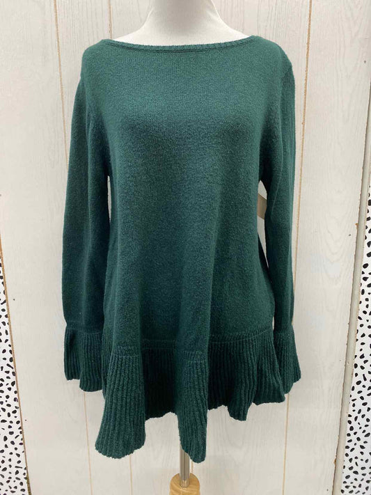 Style & Co Green Womens Size M Sweater