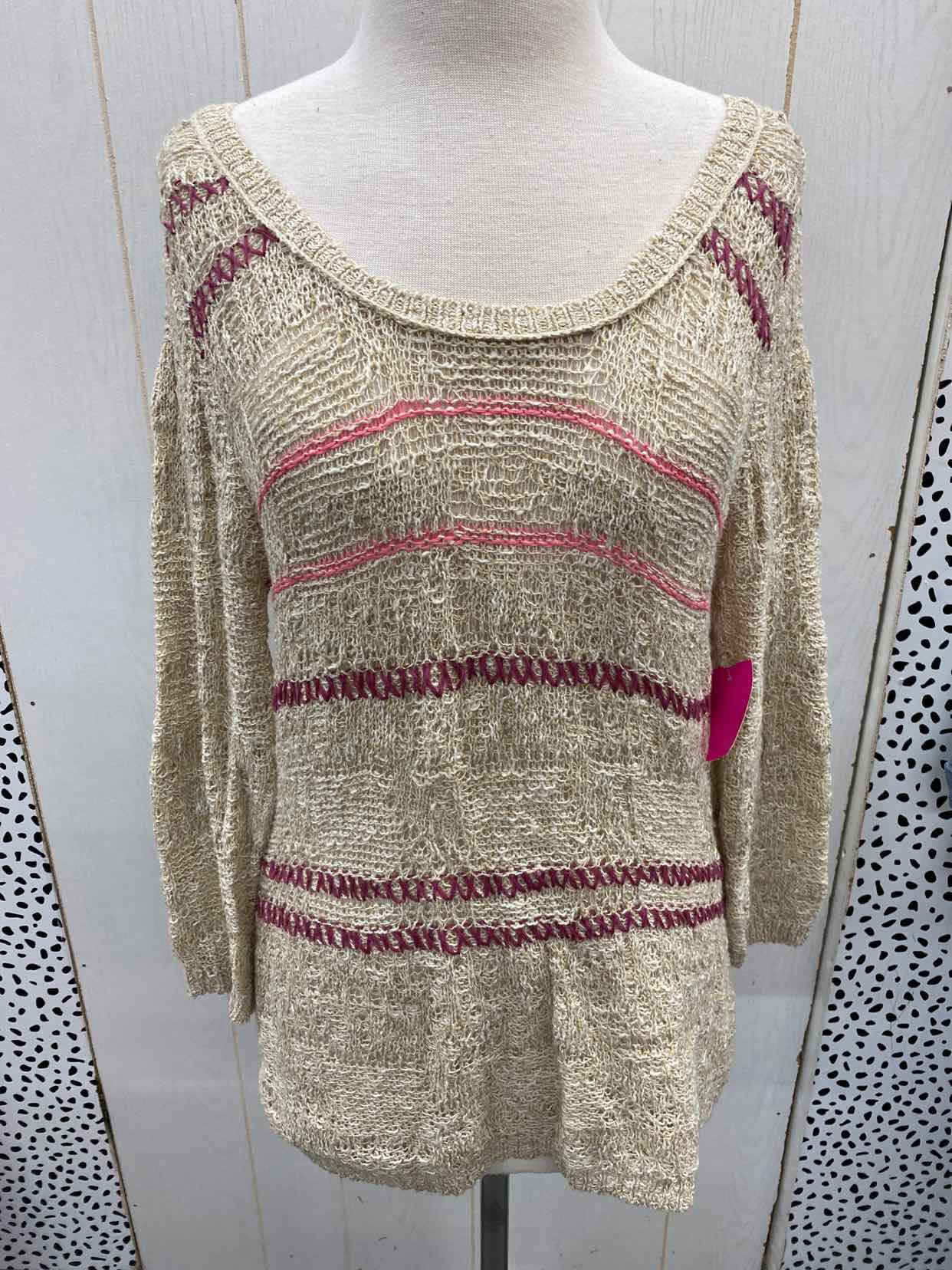 Maurices Tan Womens Size M Sweater