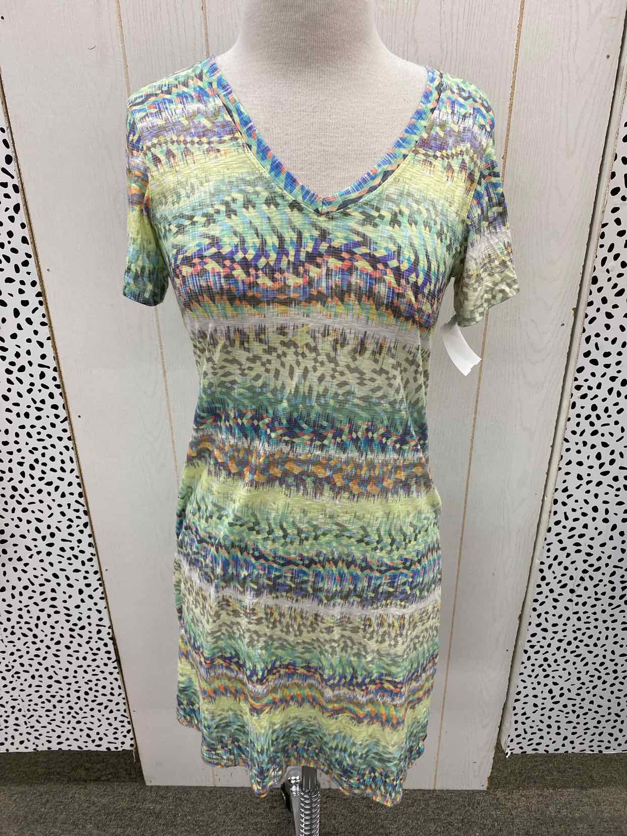 David Cline Green Womens Size 4 Dress