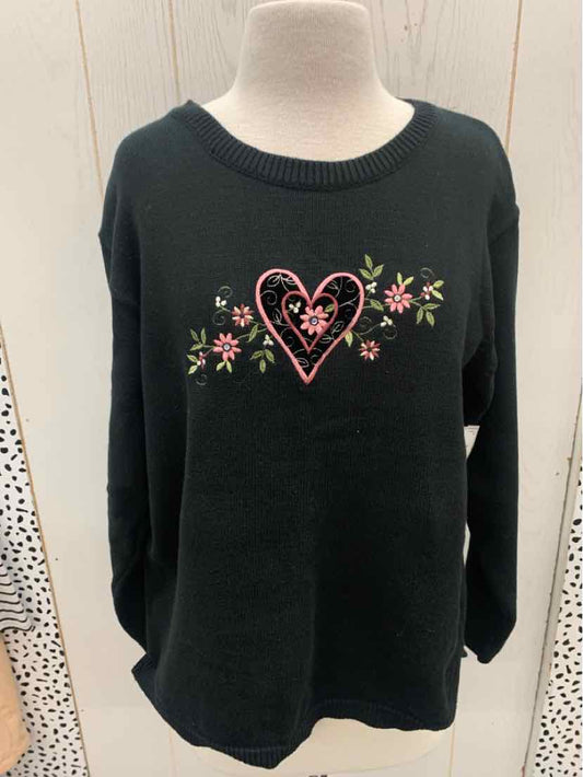 Black Womens Size M Sweater