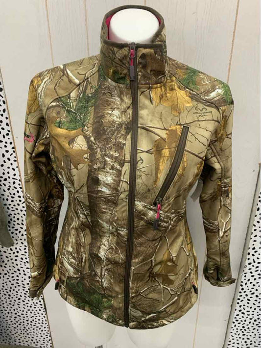 RealTree Brown Womens Size L Jacket (Outdoor)