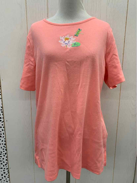 Quacker Factory Pink Womens Size M/L Shirt