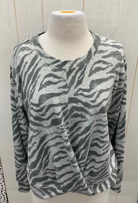 Knox Rose Gray Womens Size M Shirt