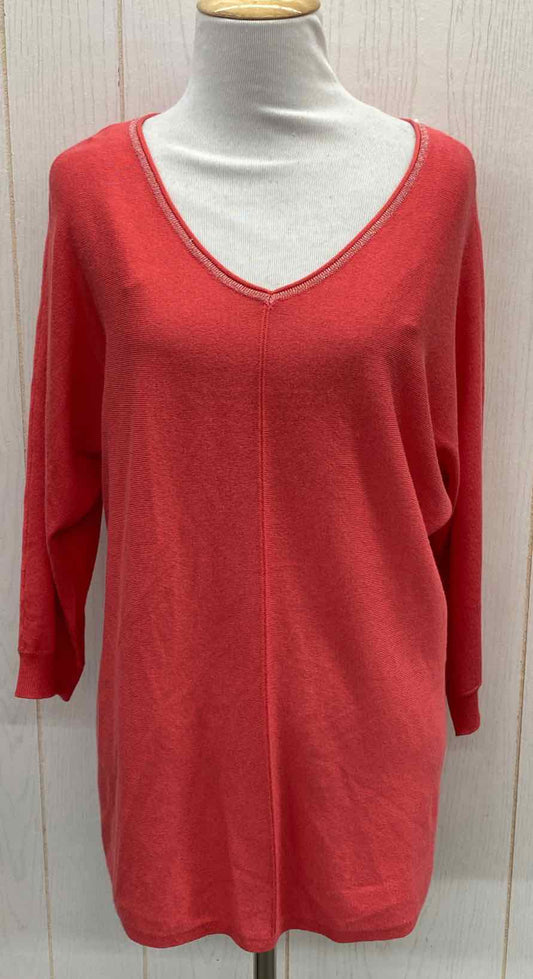 Christopher & Banks Coral Womens Size M Sweater