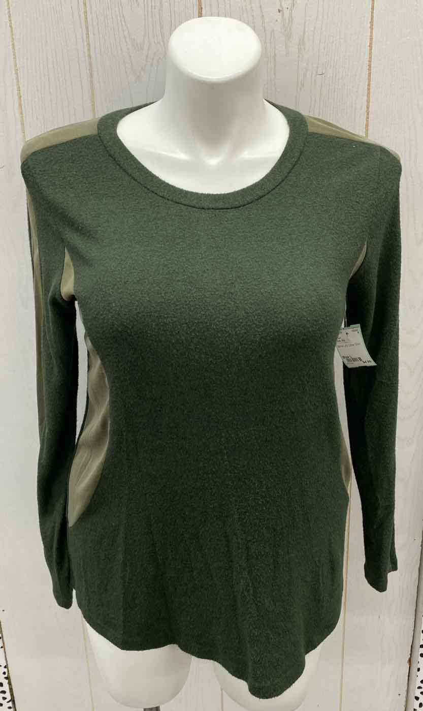 Le Lis Olive Womens Size L Shirt