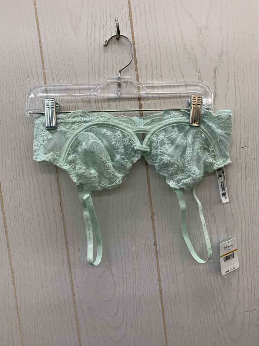 Free People Green Womens Size 32A Bra