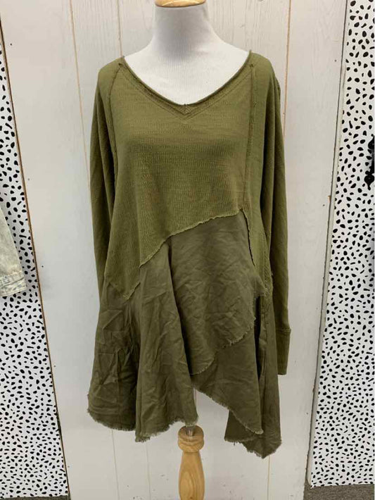 We the Free Olive Womens Size S/M Shirt