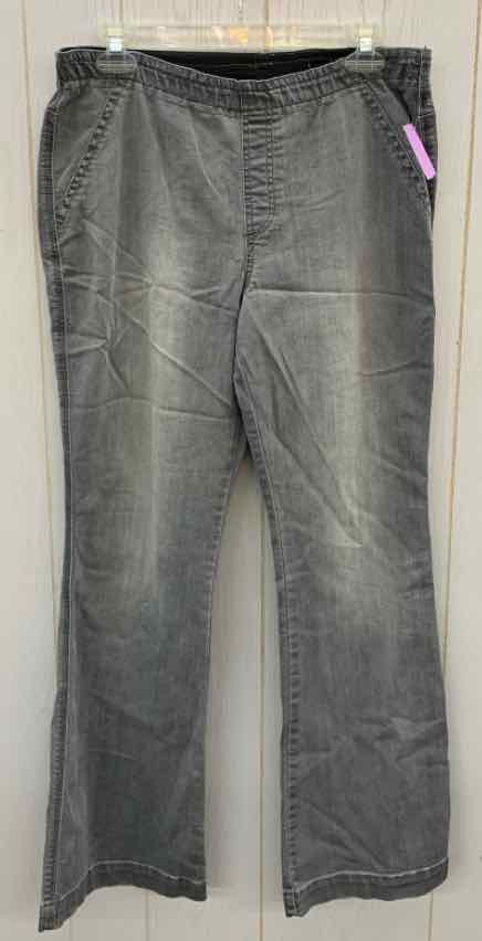 Chico's Gray Womens Size 10 Jeans