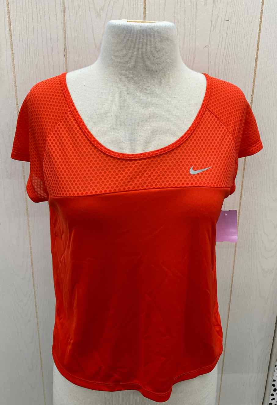 Nike Orange Womens Size Small Shirt