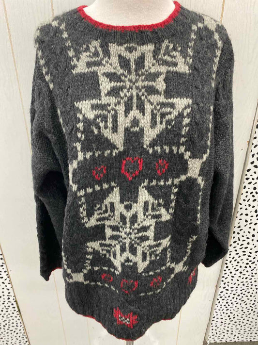 Woolrich Gray Womens Size M Sweater