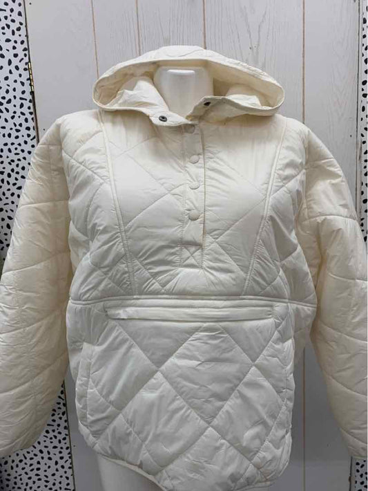 American Eagle Cream Womens Size XL Jacket (Outdoor)
