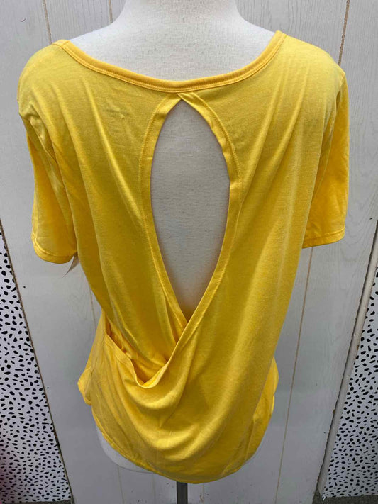 Old Navy Yellow Womens Size M Tall Shirt