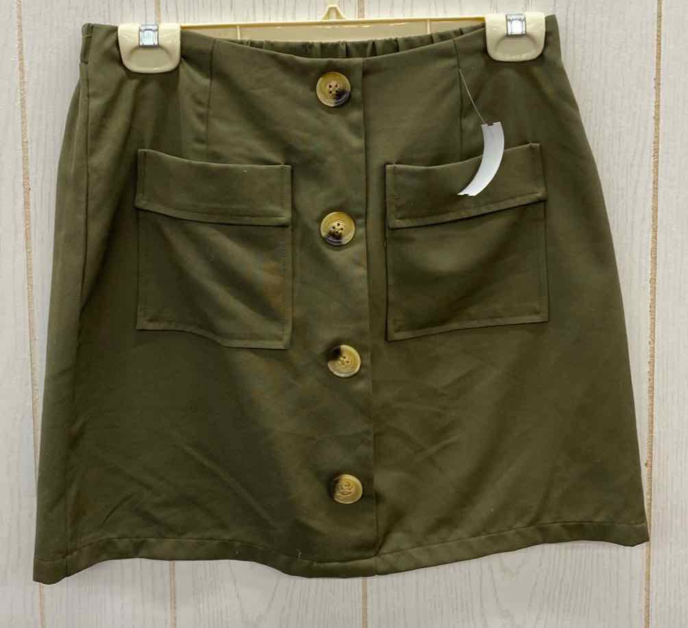 Lumiere Olive Womens Size 4 Skirt