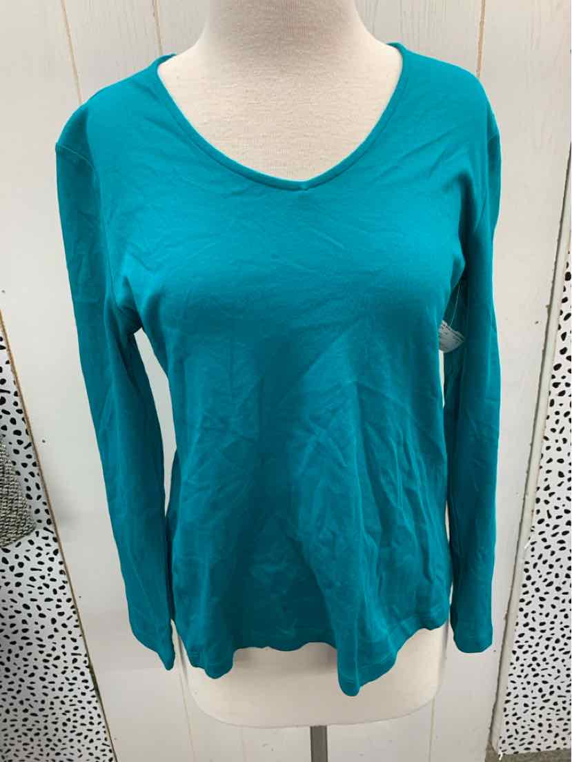 Isaac Mizrahi Teal Womens Size XS/S Shirt