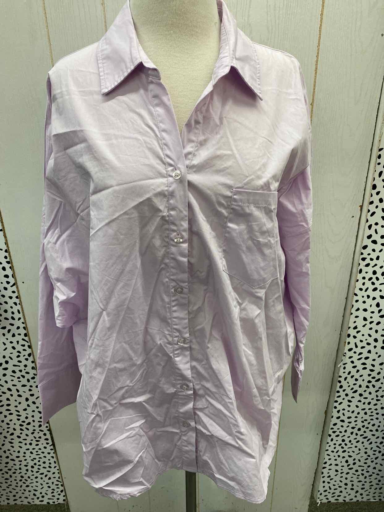 Hyfve Hyfve Hyfve Lavender Womens Size M Shirt