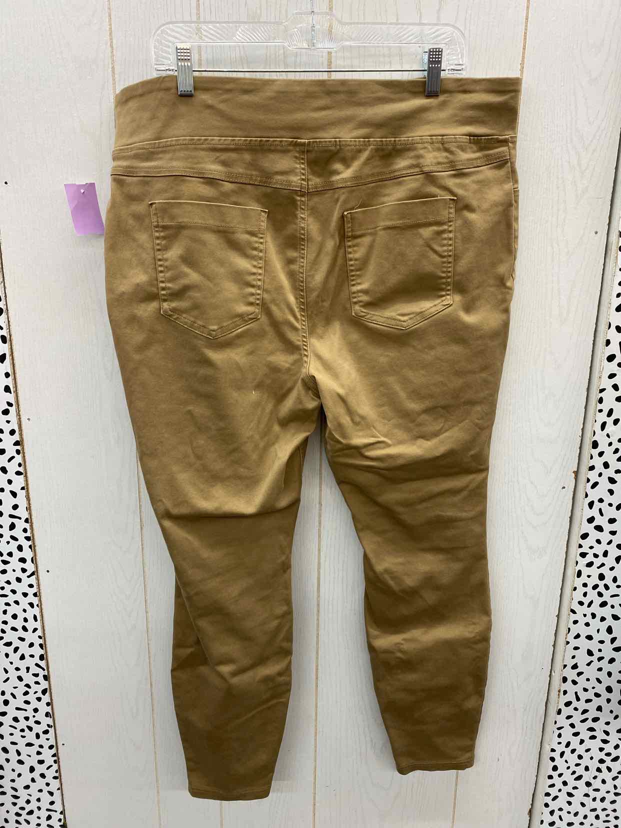 Terra & Sky Brown Womens Size 16/18 Pants