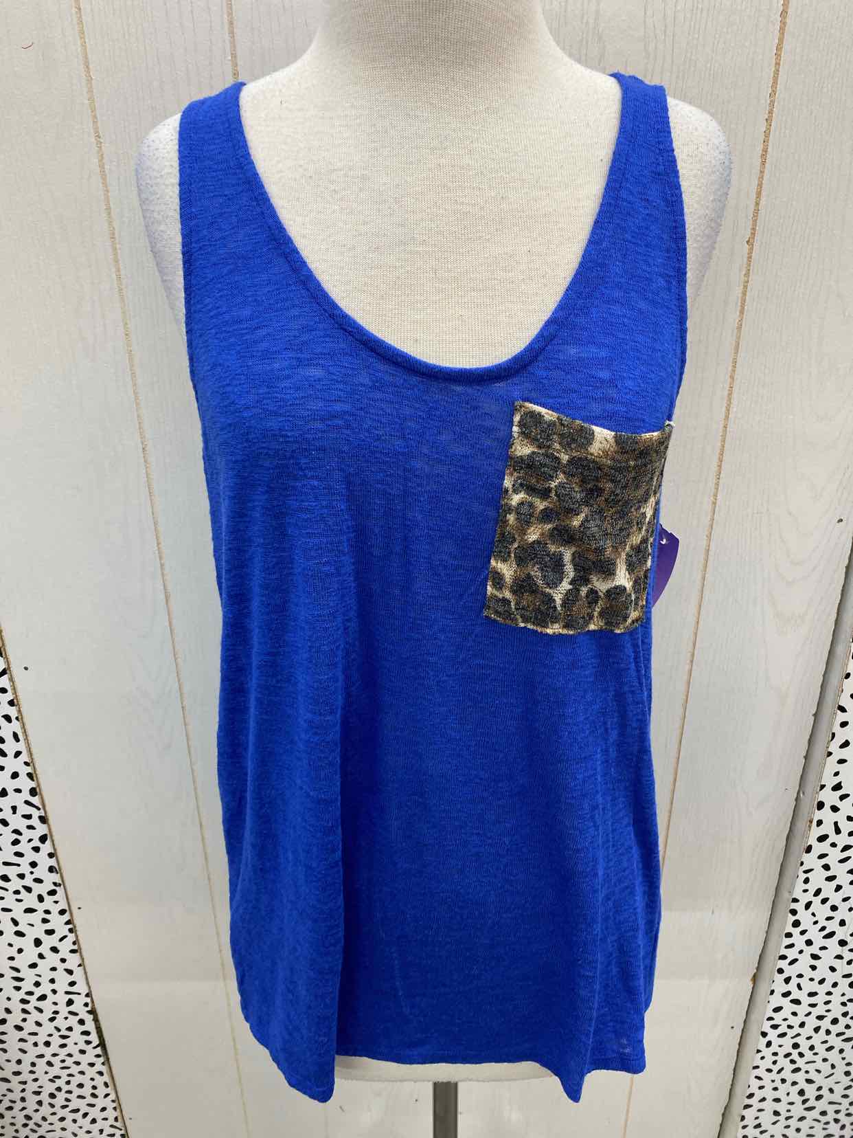 CY Blue Womens Size M Tank Top