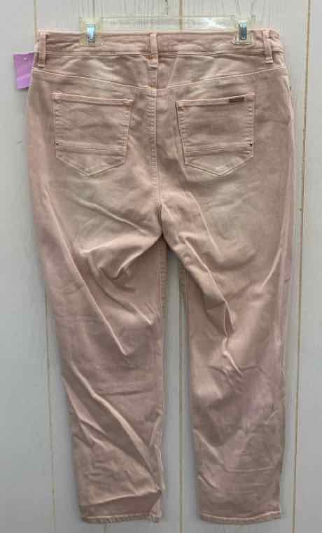 Chico's Pink Womens Size 8/10 Jeans