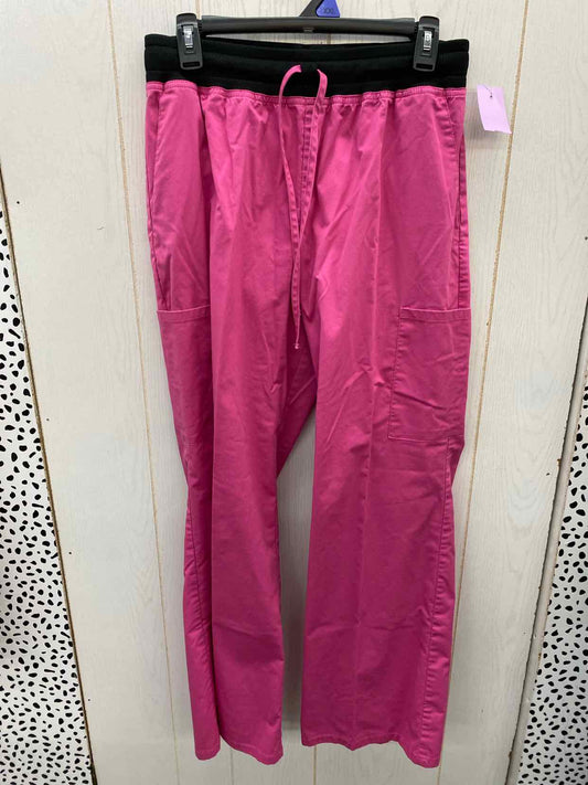 Scrub Star Pink Womens Size M Scrub Pants