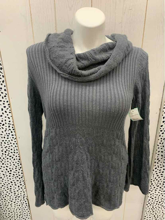 Style & Co Gray Womens Size L Sweater